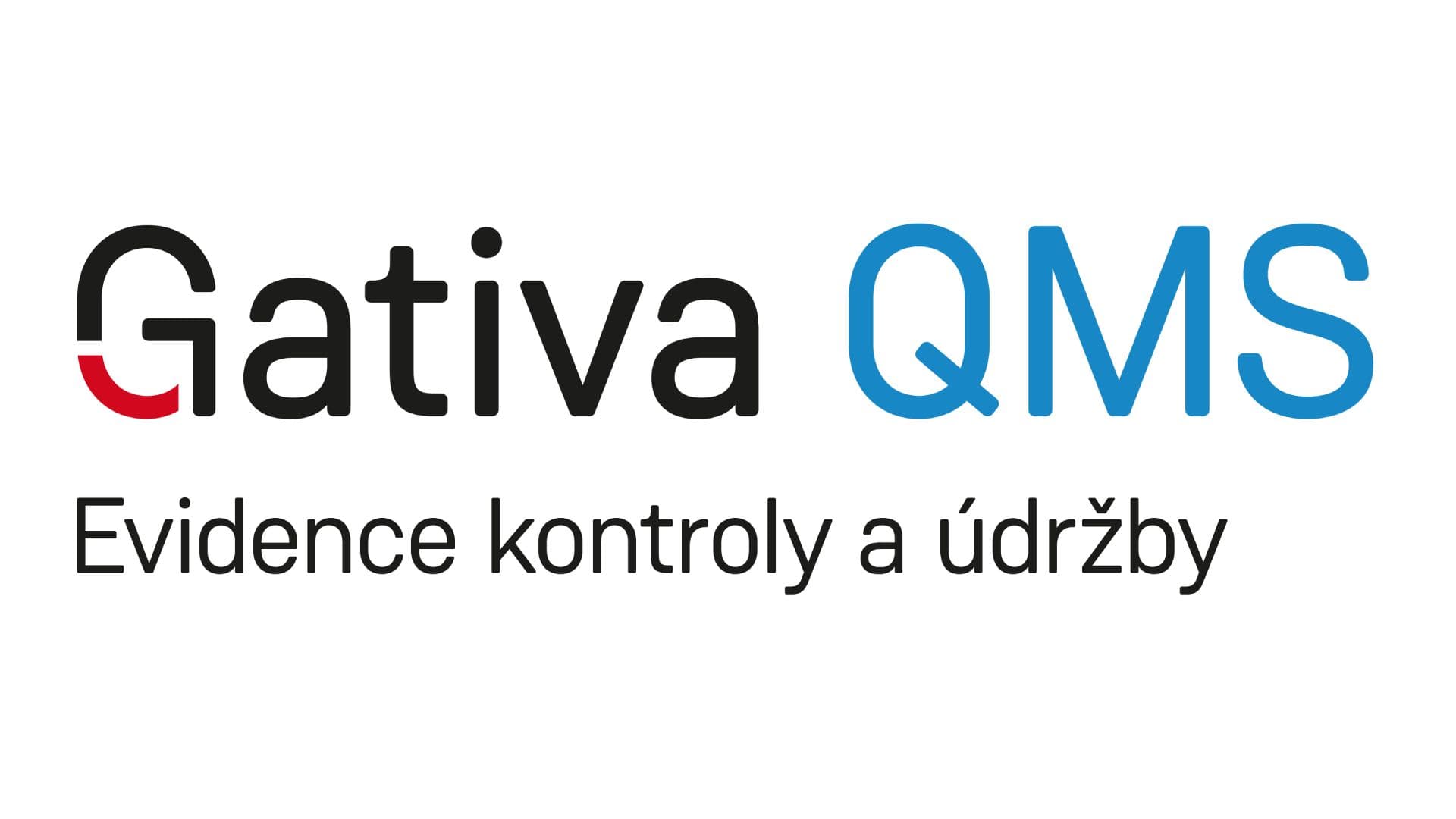 Gativa QMS Evidence kontroly a údržby 1
