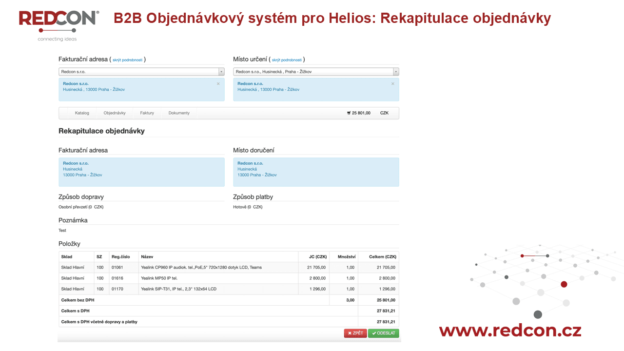 B2B ordering system 8