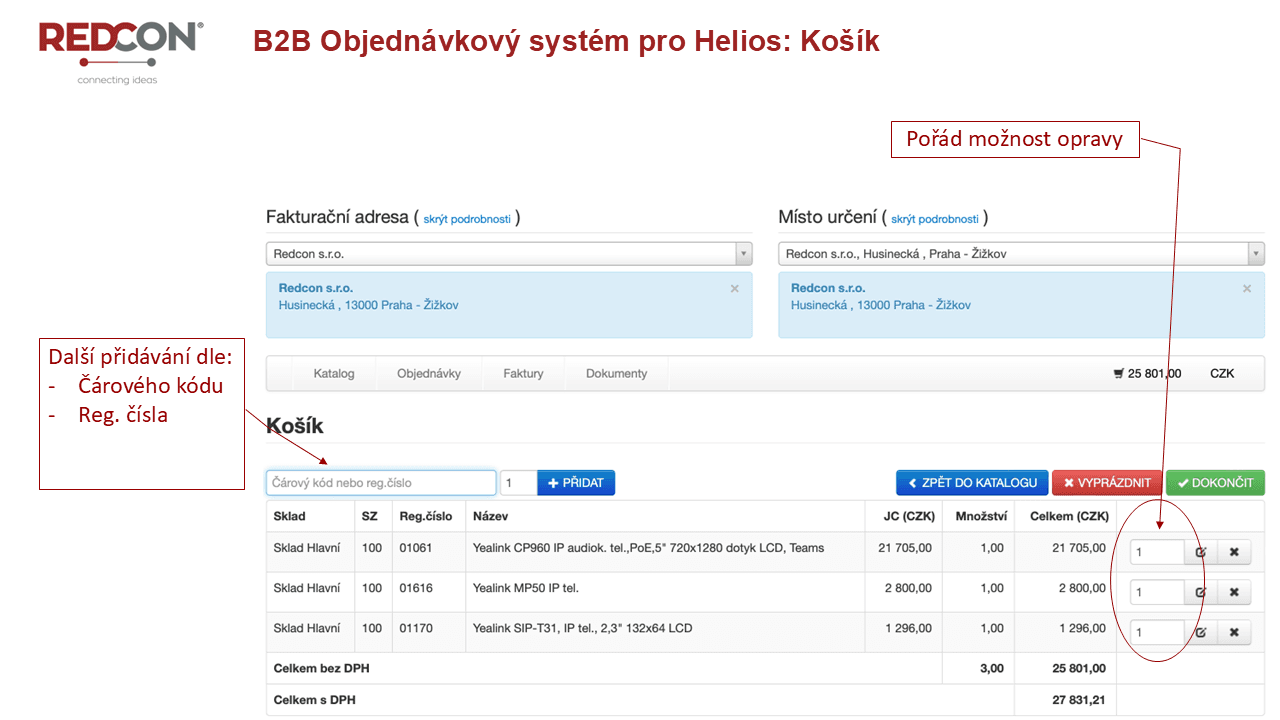 B2B ordering system 5
