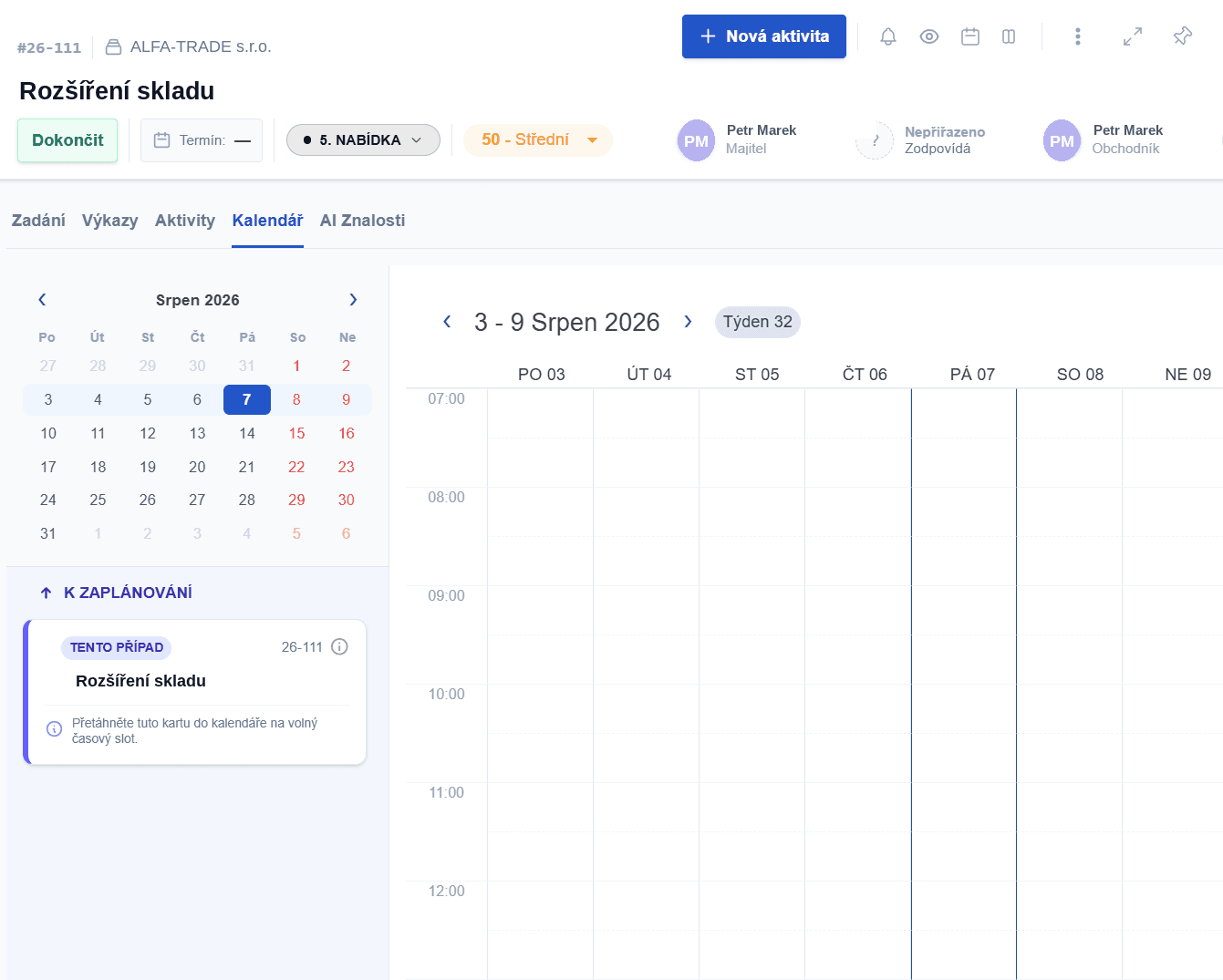 ADAPTY CRM & Zakázky 4
